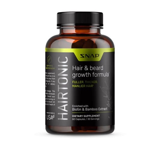 Best Hair Loss Treatment for Men - Snap Supplements HAIRTONIC Review