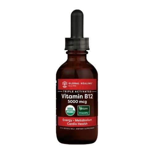 Best Vitamin B12 Supplement - Global Healing Center Sublingual Liquid B12 Review