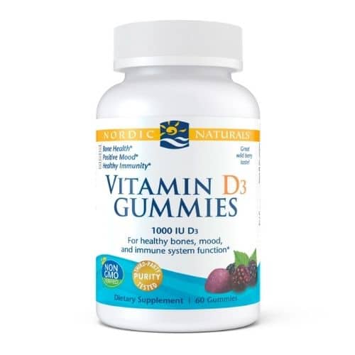 Best Vitamin D Supplement - Nordic Naturals® Vitamin D3 Gummies Review