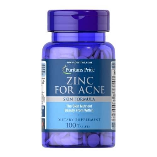 Best Zinc Supplement - Puritan's Pride Zinc for Acne Review