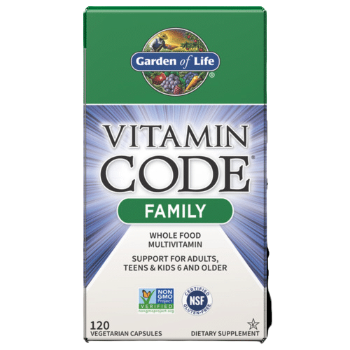 Garden of Life Vitamin Code Family Multivitamin